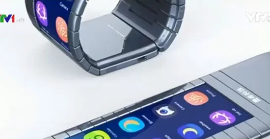 Ra mắt điện thoại có thể bẻ cong vào cuối năm nay
