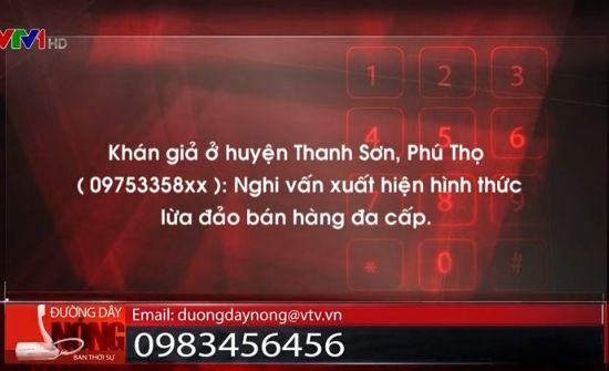 Người dân phản ánh nhiều vấn đề bức xúc qua đường dây nóng của Ban Thời sự, Đài THVN