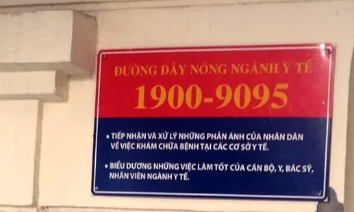 Hiệu quả phần mềm giám sát hoạt động của đường dây nóng tại các bệnh viện