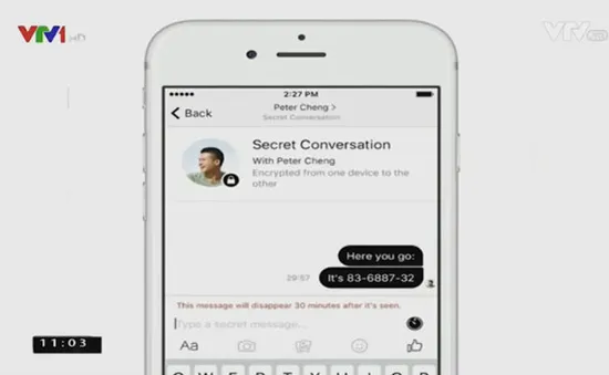Facebook bổ sung tính năng gửi tin nhắn tự hủy