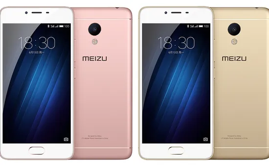 Smartphone giá rẻ Meizu M3S ra mắt tại Trung Quốc