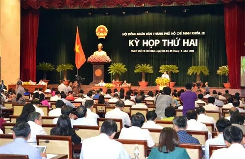 Khai mạc kỳ họp thứ 2 Hội đồng nhân dân TP.HCM khóa IX