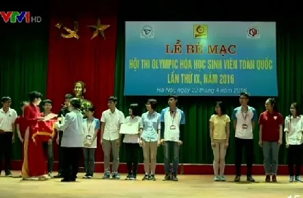 Hội thi Olympic Hóa học sinh viên toàn quốc có 30 giải nhất