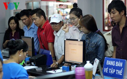 TP.HCM: Phí đổi, trả vé tàu Tết Đinh Dậu là 30% giá vé