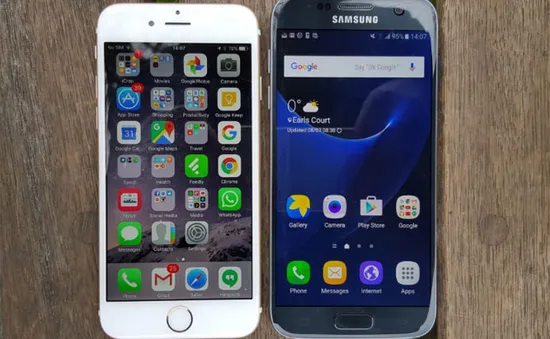 Doanh số bán Galaxy S7 vượt mặt iPhone 6S tại Mỹ