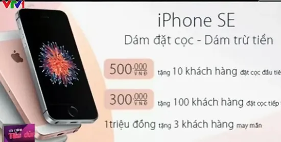 Nhiều cửa hàng bắt đầu nhận đặt mua iPhone SE