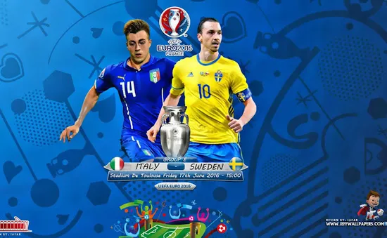 Lịch trực tiếp EURO 2016 ngày 17/6 và 18/6: Italy – Thuỵ Điển, ĐKVĐ Tây Ban Nha gặp Thổ Nhĩ Kỳ