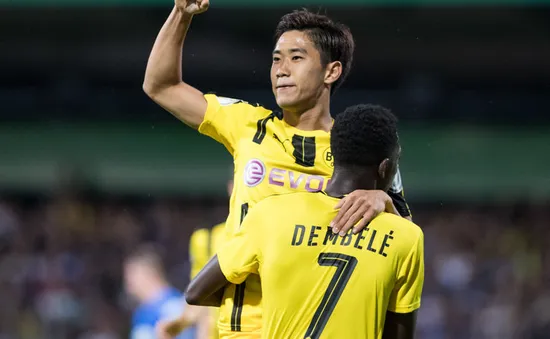 VIDEO, Cúp QG Đức: Kagawa tỏa sáng, Dortmund thắng ấn tượng