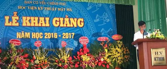 Học viện Kỹ thuật Mật mã khai giảng năm học mới