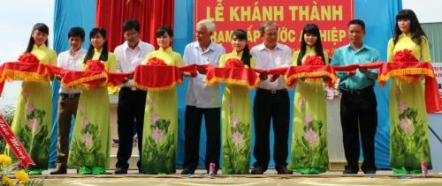 Khánh thành nhà máy lọc nước mặn thành nước ngọt tại Bến Tre