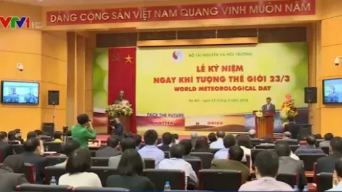 Mít tinh kỷ niệm ngày Khí tượng thế giới 2016