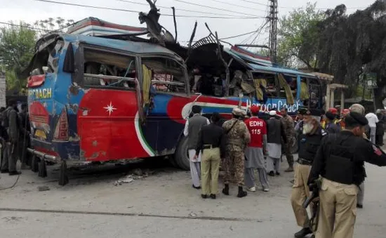 Pakistan: Nổ bom trên xe bus, ít nhất 15 người thiệt mạng