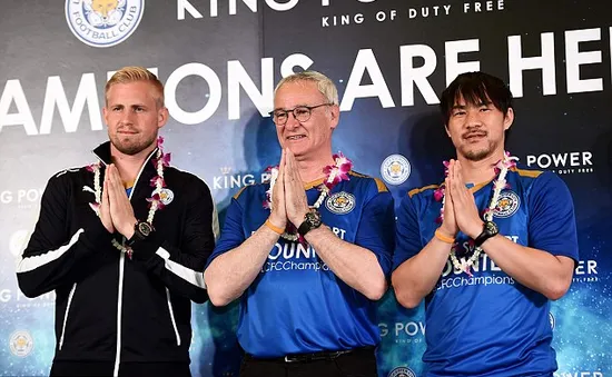 Leicester City được chào đón nồng nhiệt tại Thái Lan