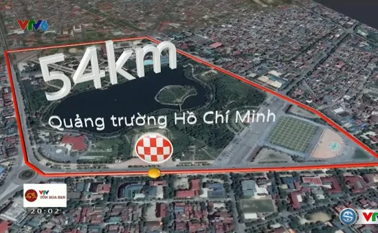 Lộ trình chặng 5 Giải xe đạp quốc tế VTV - Cup Tôn Hoa Sen 2016