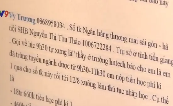 Cảnh giác nguy cơ rò rỉ thông tin tuyển sinh ĐH - CĐ