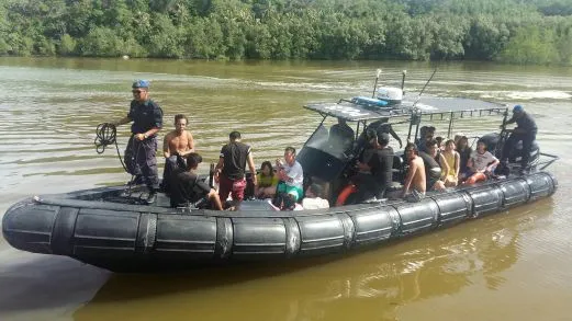 Malaysia: Chìm tàu trên biển, 24 người mất tích