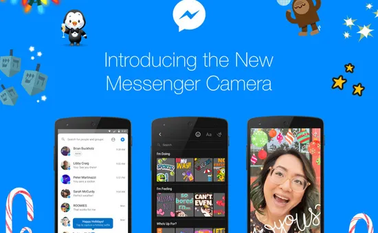 Facebook cập nhật hiệu ứng camera mới trên công cụ chat Messenger