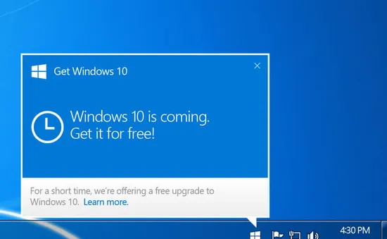 Ép người dùng nâng cấp lên Windows 10, Microsoft phải đền bù 10.000 USD