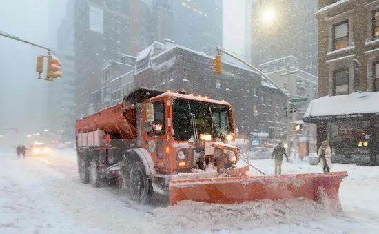 Mỹ thiệt hại hơn 1,2 tỷ USD vì bão tuyết "Snowzilla" trong 24 giờ