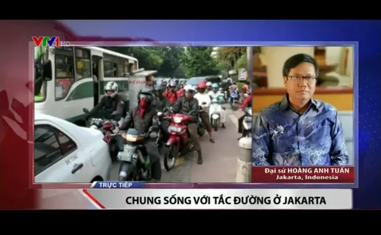 Người dân cam chịu chung sống với tắc đường hàng chục tiếng tại Jakarta