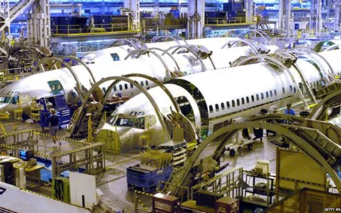 Boeing cắt giảm 8.000 nhân viên