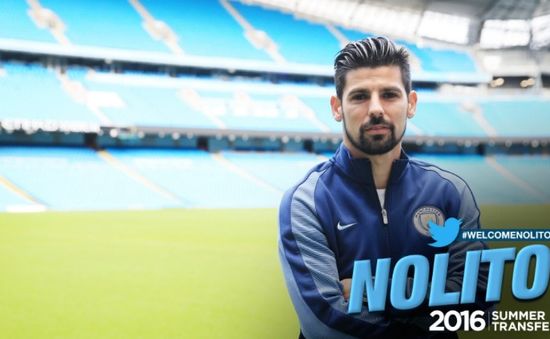 Man City chính thức sở hữu Nolito