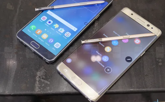 Galaxy Note5 sẽ được cập nhật các tính năng mới từ Galaxy Note7