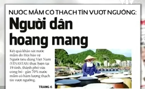 “Nước mắm chứa thạch tín vượt ngưỡng” - Sự cố truyền thông không bình thường