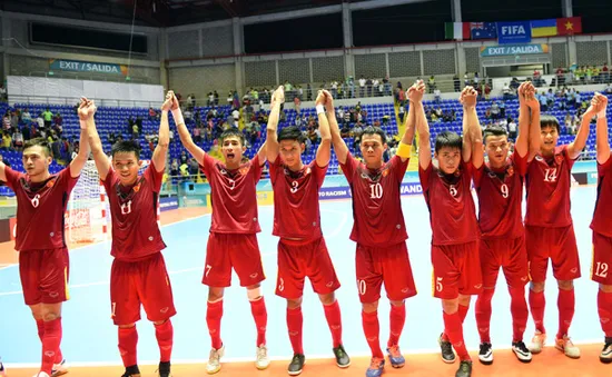 Lịch trực tiếp vòng 1/8 FIFA Futsal World Cup 2016: Việt Nam đụng độ Nga