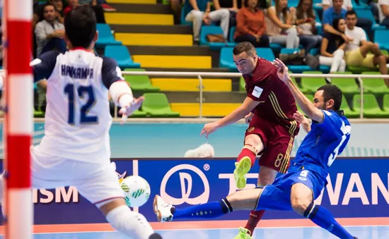 Xác định đối thủ ĐT Futsal Việt Nam ở vòng 1/8 World Cup