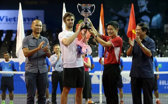 Giải quần vợt Vietnam Open 2016 khép lại với 2 trận chung kết kịch tính