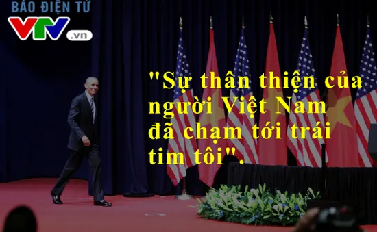 10 câu nói đáng nhớ của Tổng thống Obama trong bài phát biểu về quan hệ Việt–Mỹ