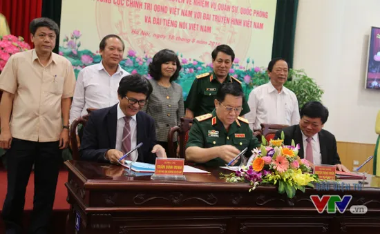 Nâng cao hiệu quả phối hợp tuyên truyền nhiệm vụ quân sự, quốc phòng trên sóng VTV