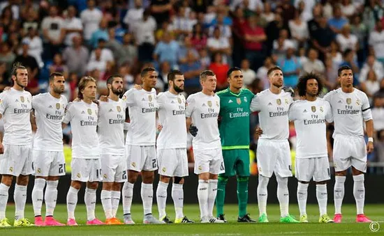 Real Madrid đeo băng đen tưởng niệm 16 CĐV bị IS sát hại