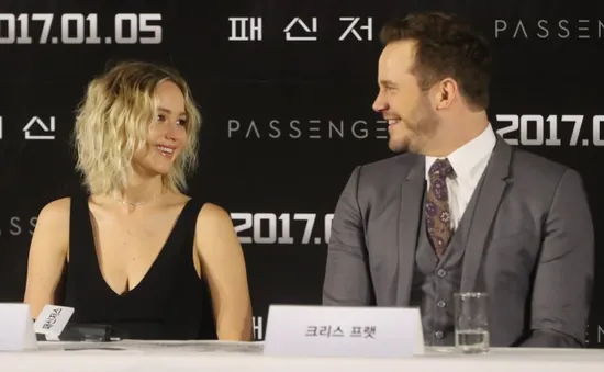 Jennifer Lawrence và Chris Pratt khen nhau hết lời