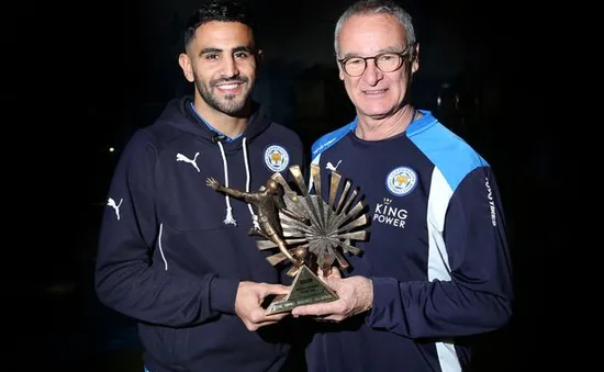 Mahrez nhận giải Cầu thủ xuất sắc nhất châu Phi 2016