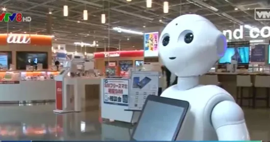 Robot thay nhân viên bán hàng