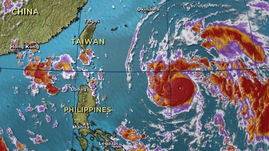 Đài Loan (Trung Quốc) chuẩn bị đối phó với bão Nepartak