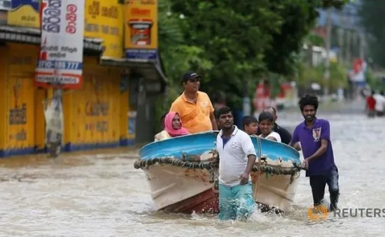 Lũ lụt và lở đất tại Sri Lank: 63 người đã thiệt mạng