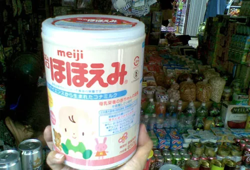 Sữa Meiji Nhật Bản ở Việt Nam có thể là hàng giả