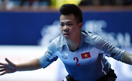 Thủ Môn Văn Huy trình diễn ấn tượng trong trận gặp ĐT futsal Thái Lan