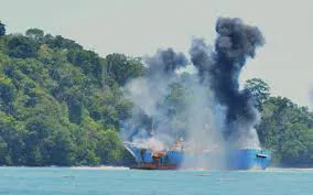 Thuyền máy phát nổ tại Phú Yên, 4 người thương vong