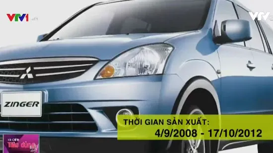 Mitsubishi triệu hồi hơn 2.500 xe Zinger tại Việt Nam