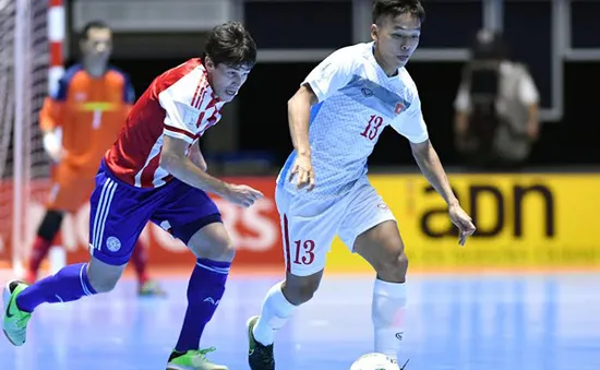 Thua đậm Paraguay, ĐT Futsal Việt Nam nuôi mộng cầm hòa Italy