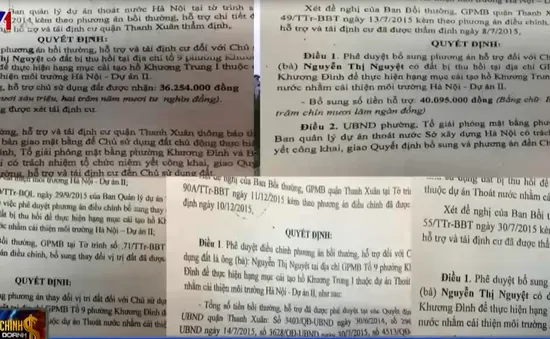 "Lạ lùng" một mảnh đất có... 4, 5 phương án đền bù