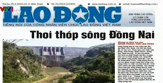 Sông Đồng Nai đang... "thoi thóp"