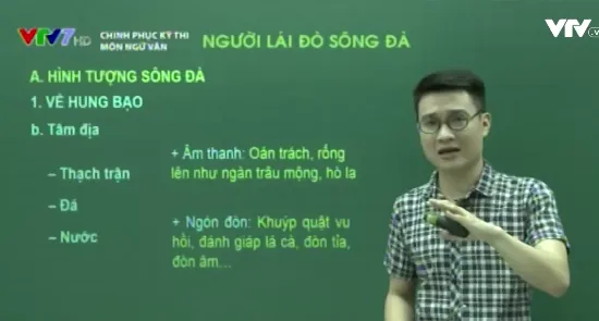 Ôn tập môn Văn: Tìm hiểu tác phẩm Người lái đò sông Đà