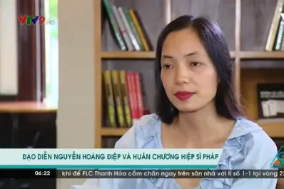 Đạo diễn Nguyễn Hoàng Điệp bất ngờ khi được trao tặng Huân chương Hiệp sĩ Pháp