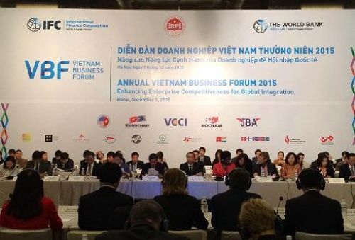 Khai mạc diễn đàn Doanh nghiệp Việt Nam VBF 2016