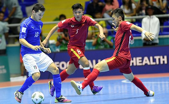 ĐT Futsal Việt Nam bất ngờ nhận giải thưởng tại World Cup 2016